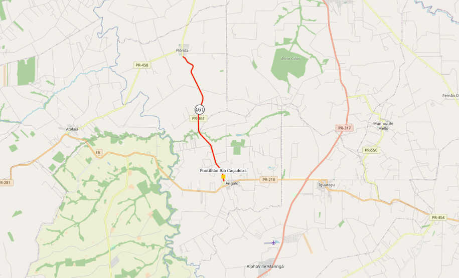 PR-461 Recuperação drenagem