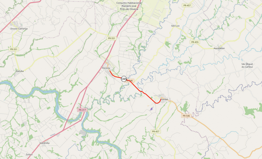 PR-546 Floresta e Itambé