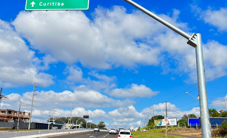 Principal rodovia estadual de Londrina, PR-445 recebe novos dispositivos de segurança