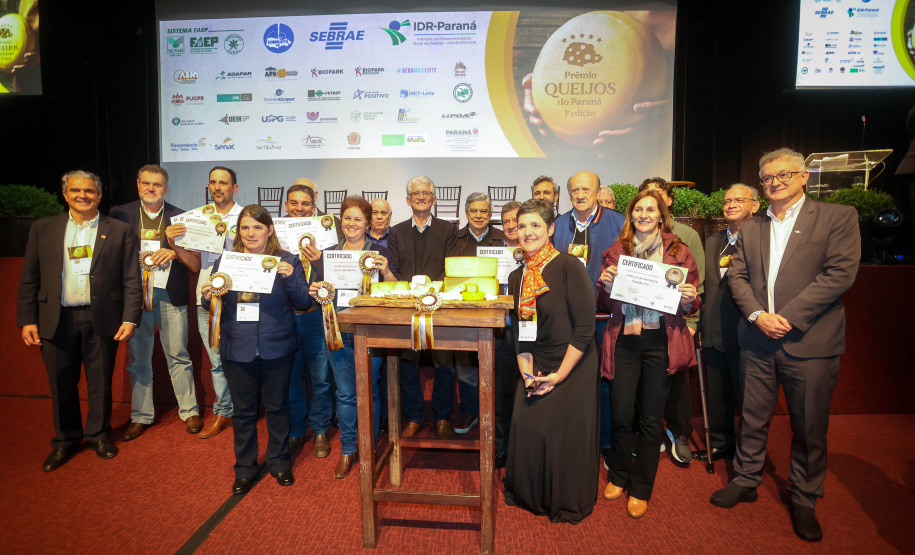 Produtores assistidos pelo IDR estão entre os melhores do prêmio Queijos do Paraná