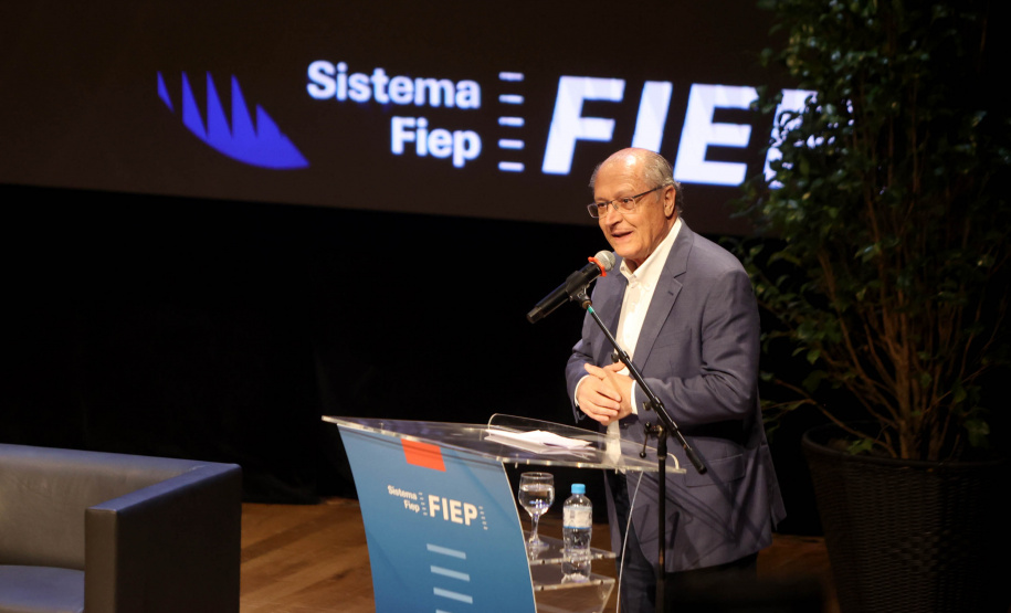 Governador com o vice presidente na FIEP