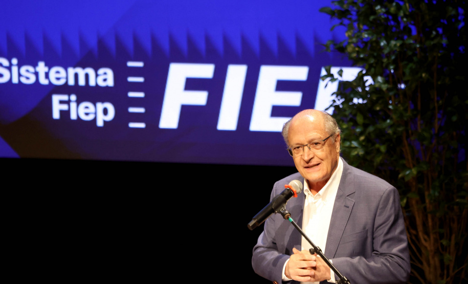 Governador com o vice presidente na FIEP