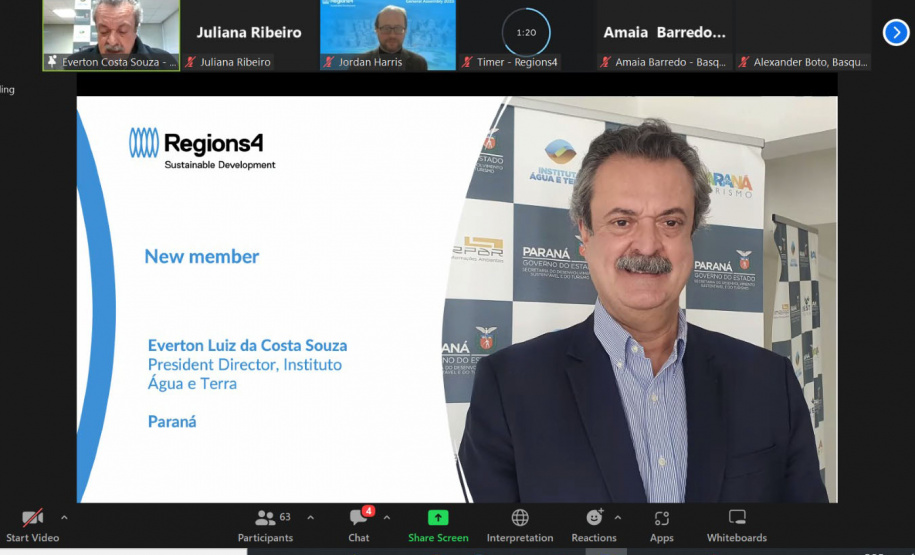 Paraná confirma adesão à coalizão internacional voltada para a biodiversidade, mudanças climáticas e desenvolvimento sustentável