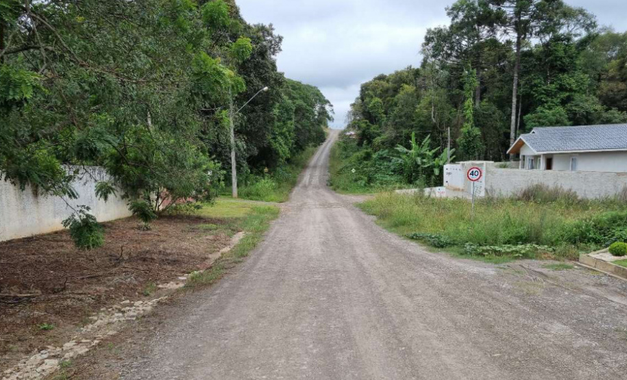 Convênio pavimentação São Mateus do Sul