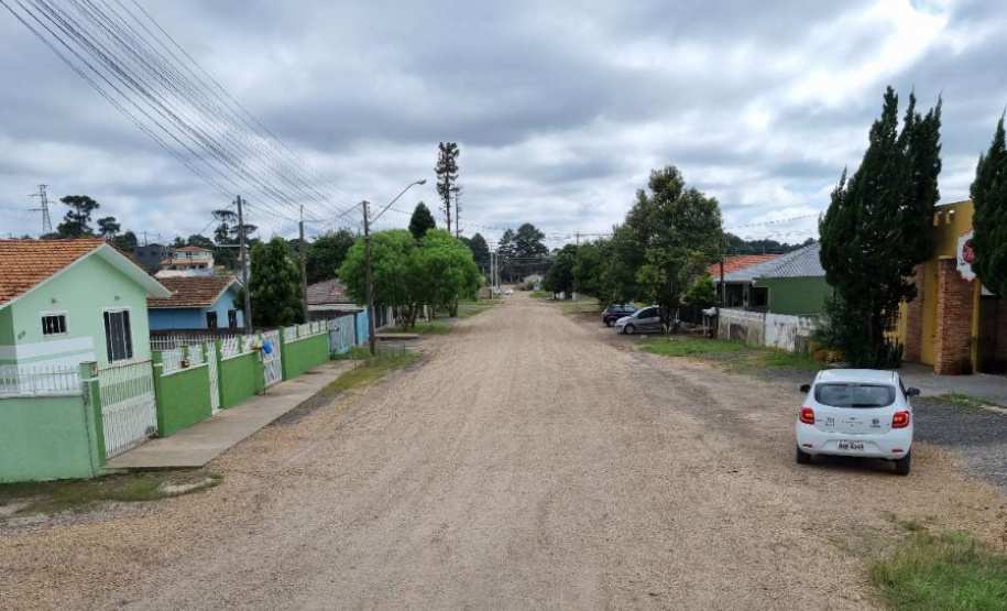 Convênio pavimentação São Mateus do Sul