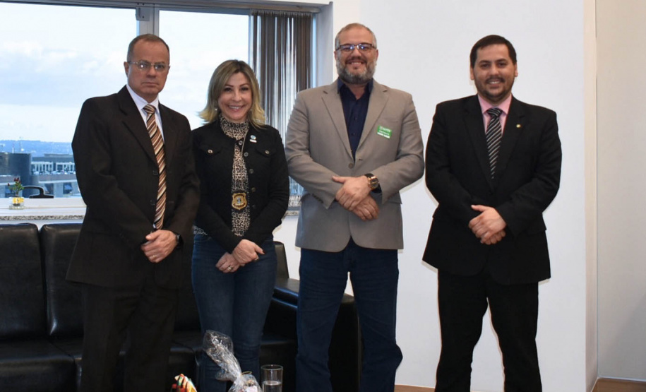 Presidência do Conselho de Administração Penitenciária reúne-se com secretário nacional de políticas penais em Brasília