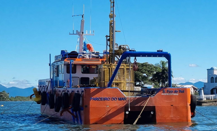Sondagens da Ponte de Guaratuba entram em nova etapa