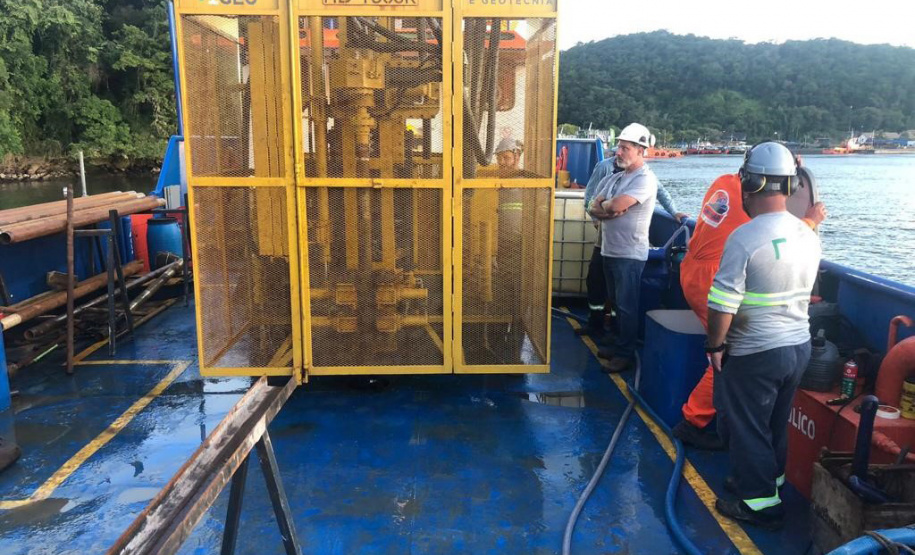 Sondagens da Ponte de Guaratuba