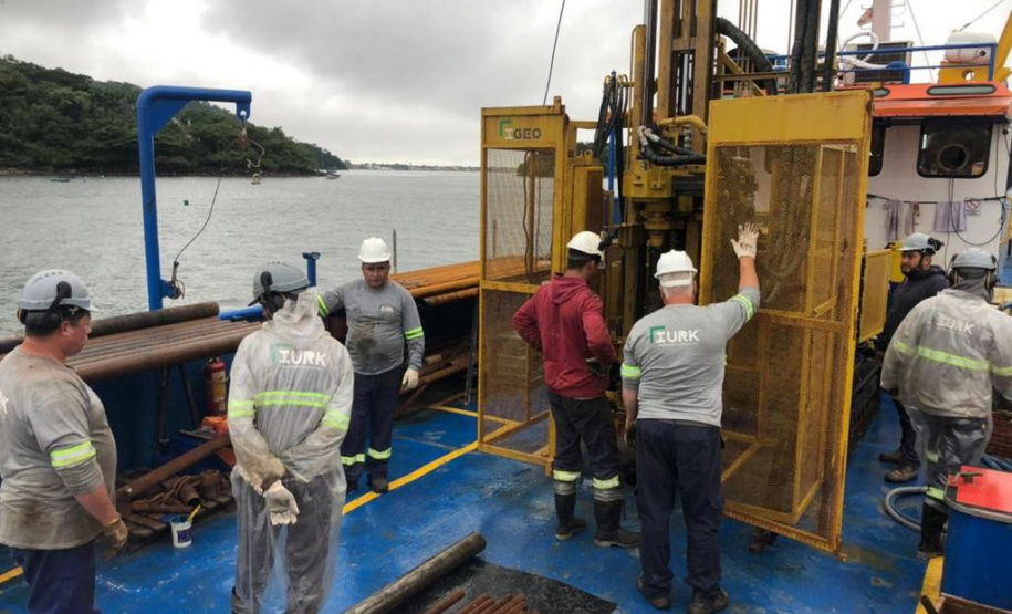 Sondagens da Ponte de Guaratuba