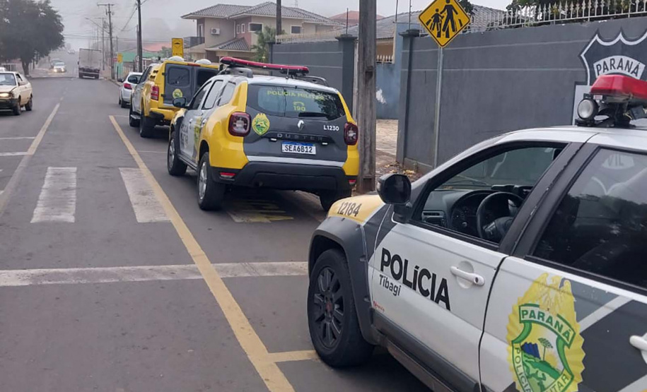 Polícias Militar e Civil prendem três pessoas durante operação conjunta em Tibagi