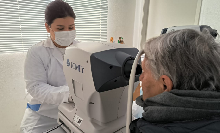 Saúde realiza mutirão de exames oftalmológicos em Arapongas