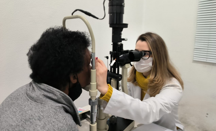 Saúde realiza mutirão de exames oftalmológicos em Arapongas