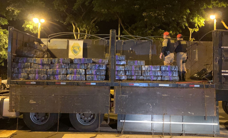 Polícia Militar apreende mais de quatro toneladas de drogas no Oeste