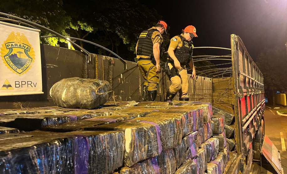 Polícia Militar apreende mais de quatro toneladas de drogas no Oeste