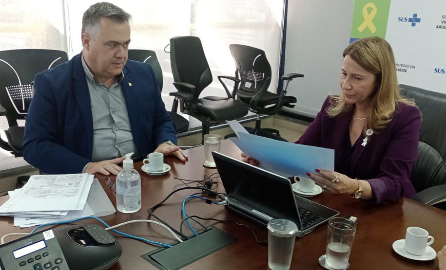 Secretário solicita investimentos do MS para nova obra do Lacen