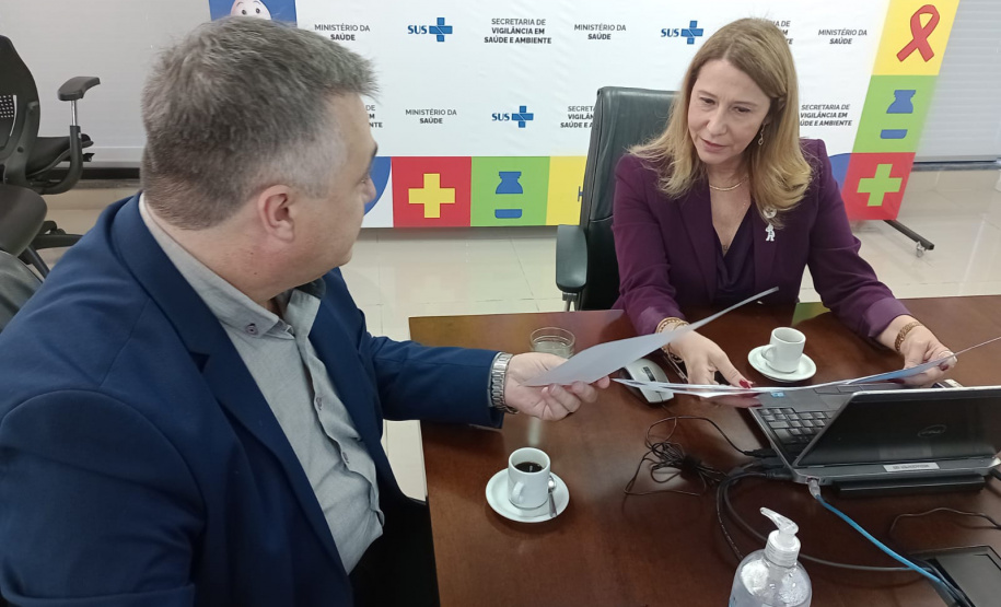 Secretário solicita investimentos do MS para nova obra do Lacen