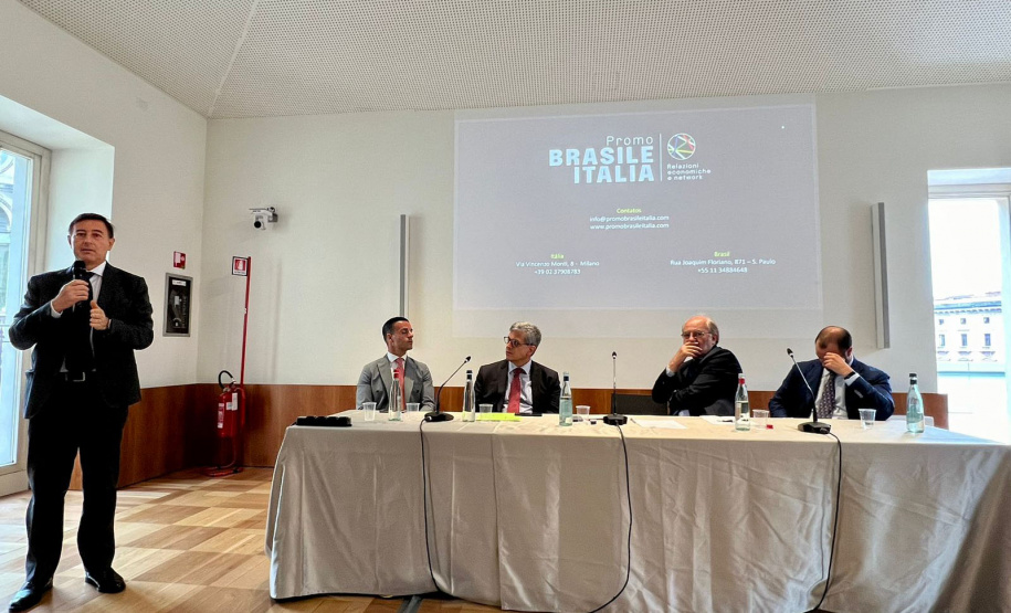 Invest Paraná na sexta missão internacional do ano, à Itália.