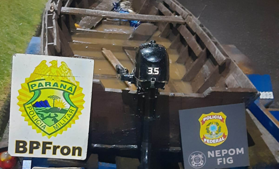 Ação integrada apreende mais de 700 quilos de drogas e cigarros contrabandeados em Foz do Iguaçu