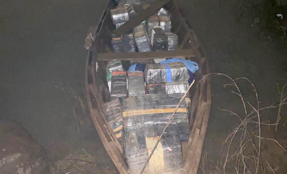Ação integrada apreende mais de 700 quilos de drogas e cigarros contrabandeados em Foz do Iguaçu