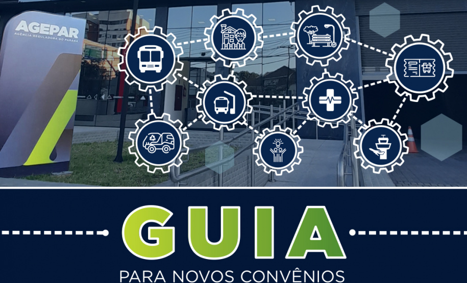 Guia traz orientações para prefeituras sobre como firmar convênios com a Agepar para regulação de serviços públicos