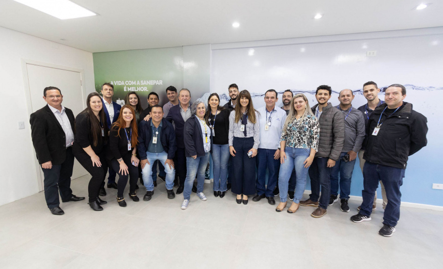 Colombo tem nova Central de Relacionamento da Sanepar