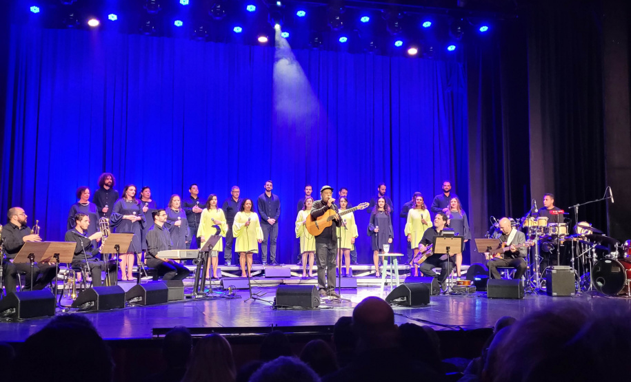 Turnê pelos 60 anos da Sanepar foi sucesso de público