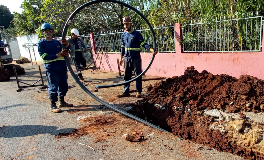 Sanepar investe cerca de R$ 5 milhões na troca de antigas tubulações de água