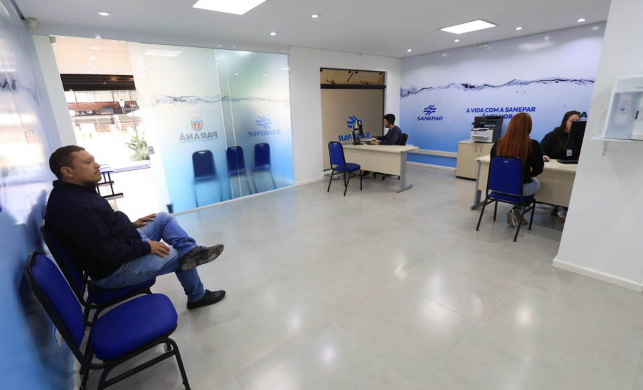 Colombo tem nova Central de Relacionamento da Sanepar