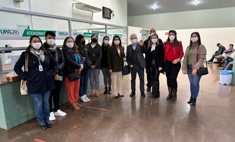 Comitiva dos EUA e Ministério da Saúde acompanha trabalho do Paraná sobre síndromes gripais em região de fronteira