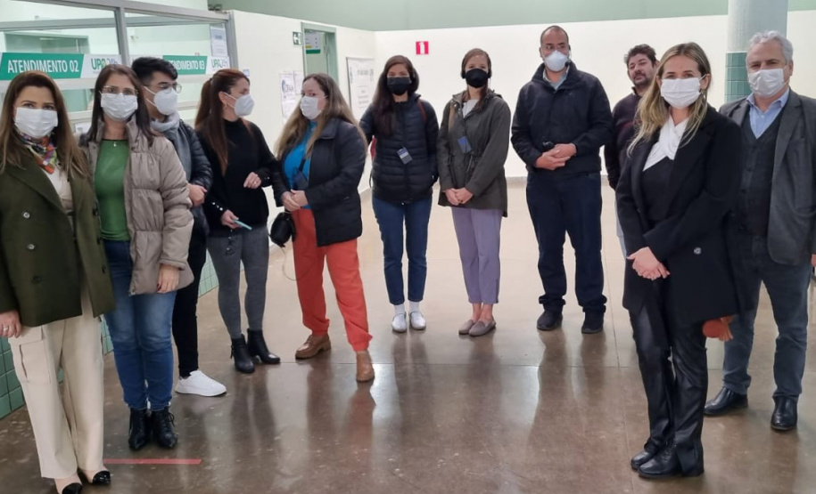 Comitiva dos EUA e Ministério da Saúde acompanha trabalho do Paraná sobre síndromes gripais em região de fronteira