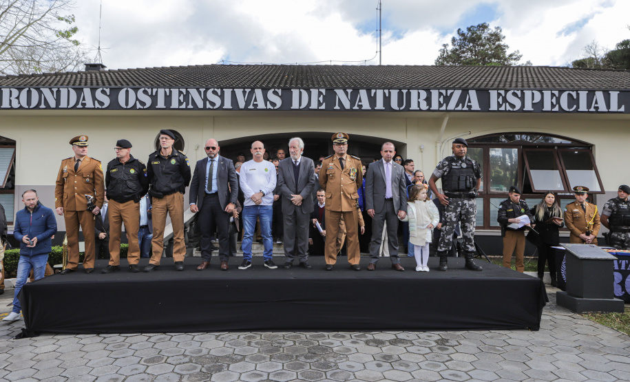 BPRONE recebe 38 novas viaturas durante solenidade de aniversário