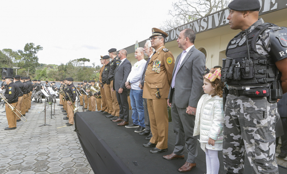 BPRONE recebe 38 novas viaturas durante solenidade de aniversário