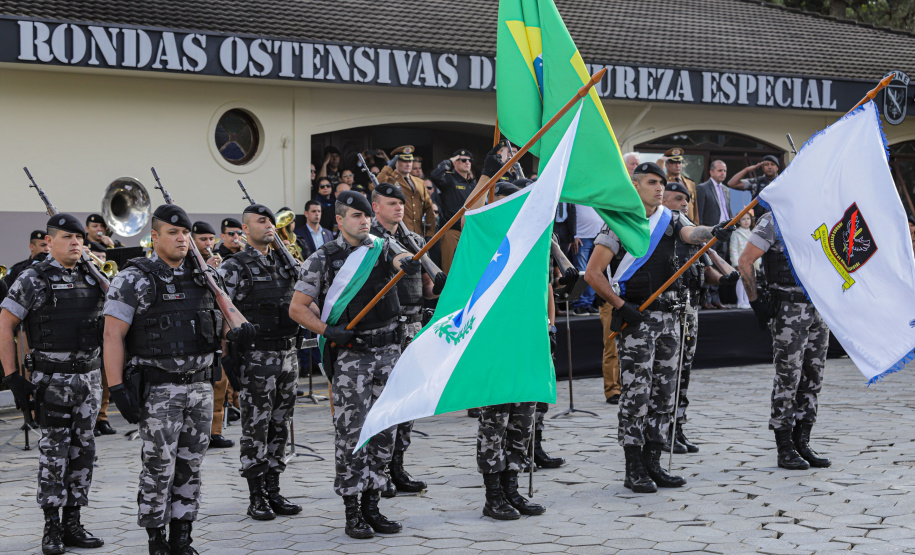 BPRONE recebe 38 novas viaturas durante solenidade de aniversário