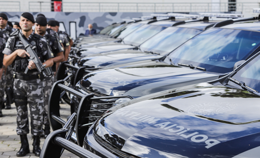 BPRONE recebe 38 novas viaturas durante solenidade de aniversário