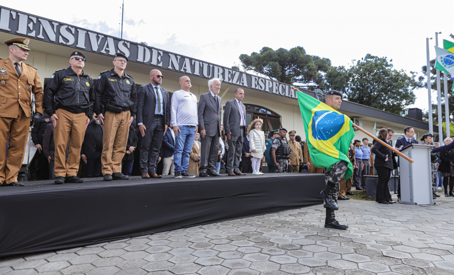 BPRONE recebe 38 novas viaturas durante solenidade de aniversário