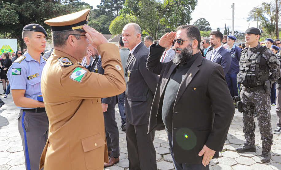 BPRONE recebe 38 novas viaturas durante solenidade de aniversário
