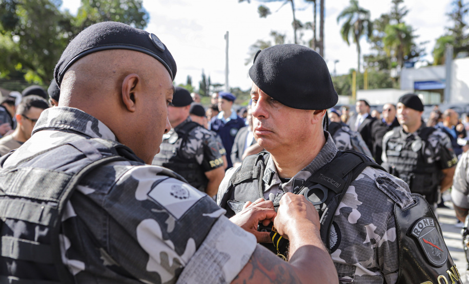 BPRONE recebe 38 novas viaturas durante solenidade de aniversário