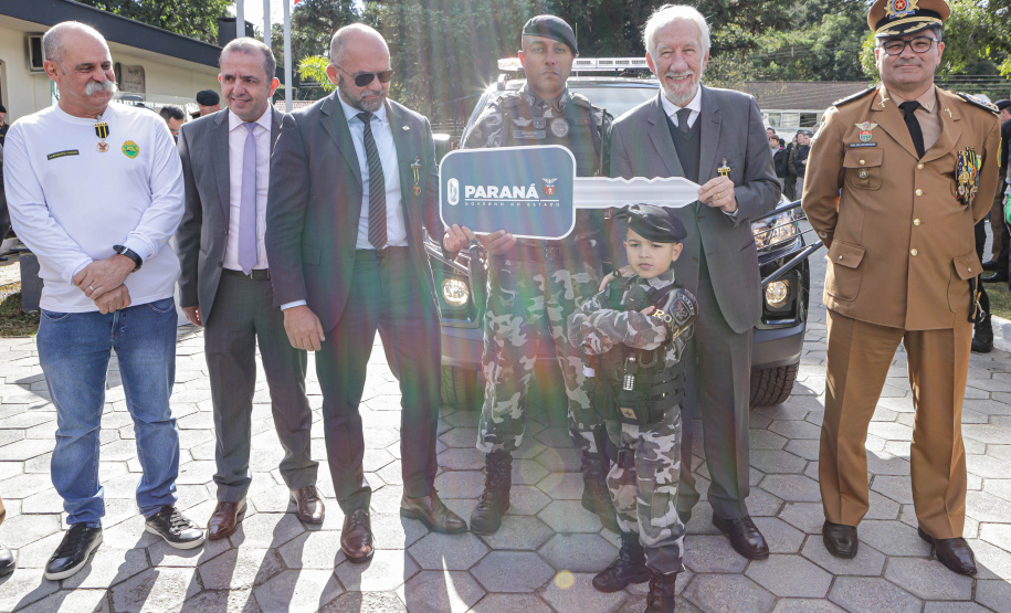 BPRONE recebe 38 novas viaturas durante solenidade de aniversário