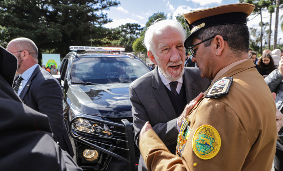 BPRONE recebe 38 novas viaturas durante solenidade de aniversário