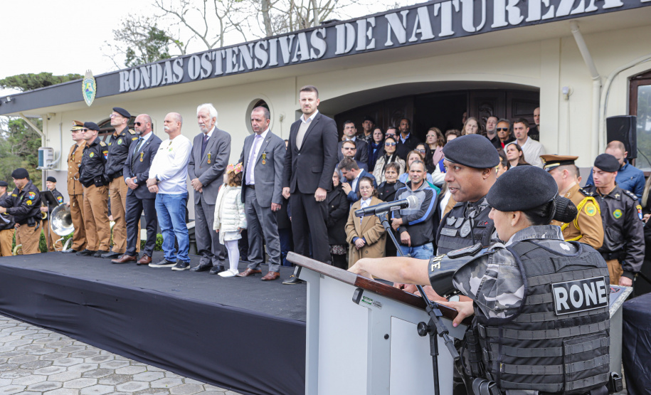BPRONE recebe 38 novas viaturas durante solenidade de aniversário