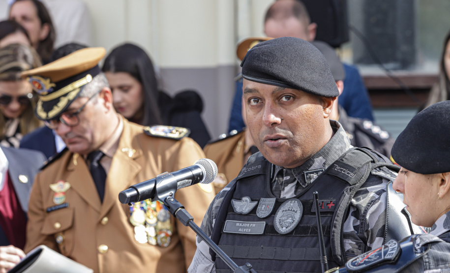 BPRONE recebe 38 novas viaturas durante solenidade de aniversário