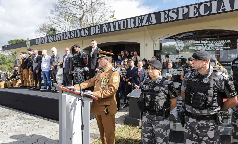 BPRONE recebe 38 novas viaturas durante solenidade de aniversário
