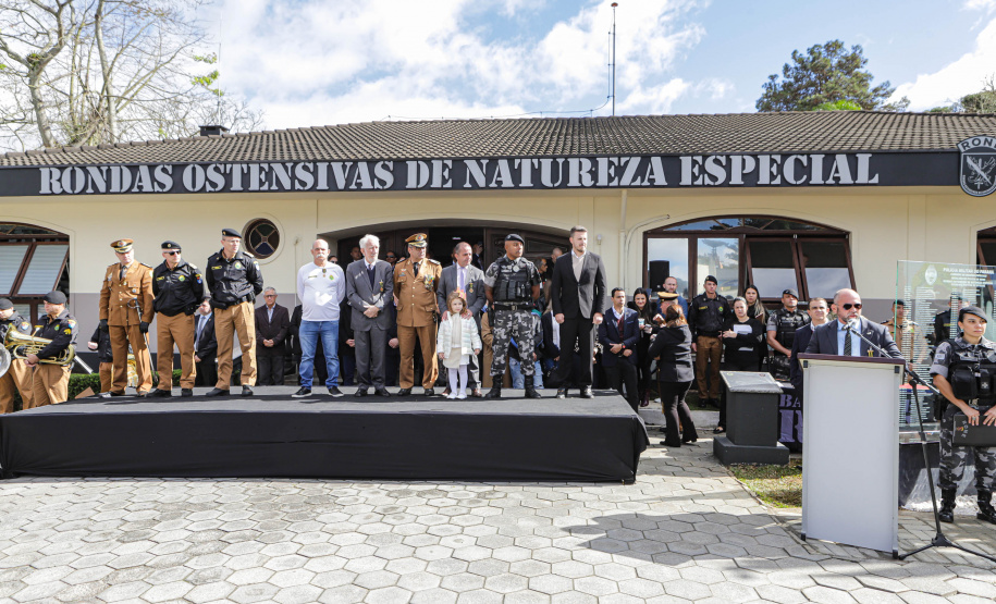 BPRONE recebe 38 novas viaturas durante solenidade de aniversário