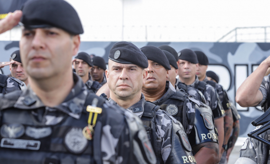 BPRONE recebe 38 novas viaturas durante solenidade de aniversário