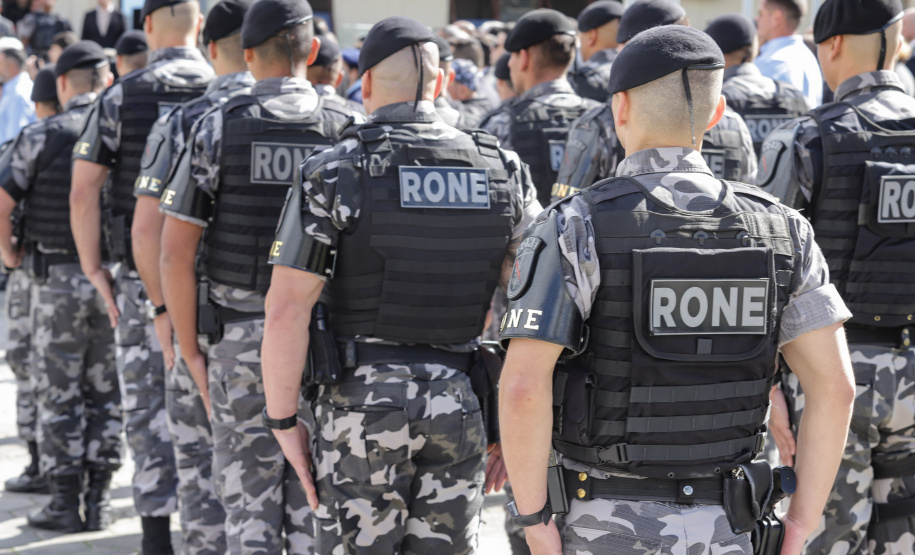 BPRONE recebe 38 novas viaturas durante solenidade de aniversário