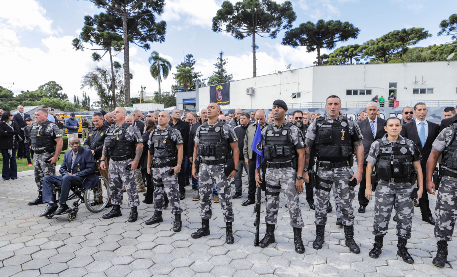 BPRONE recebe 38 novas viaturas durante solenidade de aniversário
