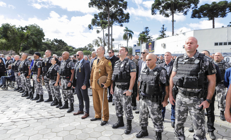 BPRONE recebe 38 novas viaturas durante solenidade de aniversário