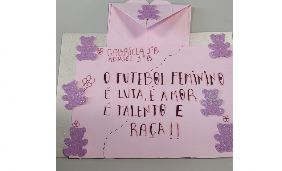 Projeto envolveu toda a escola