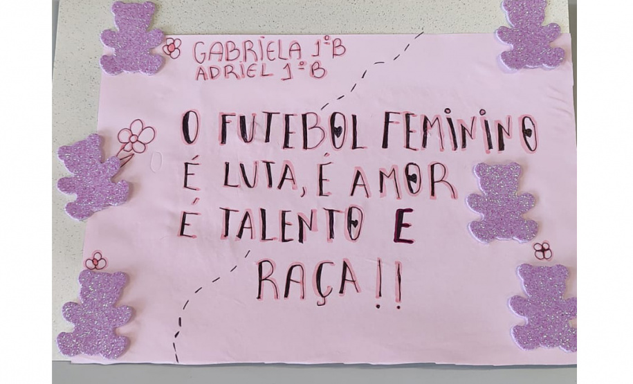 Projeto envolveu toda a escola