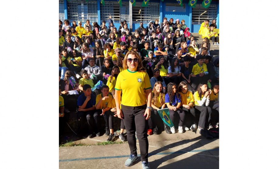 Projeto envolveu toda a escola